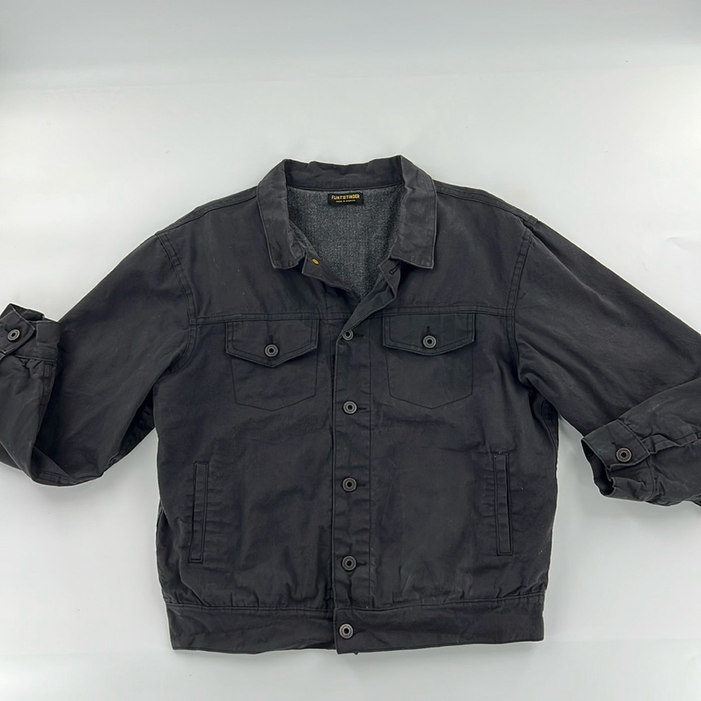 Flint & Tinder Waxed Canvas Trucker Jacket